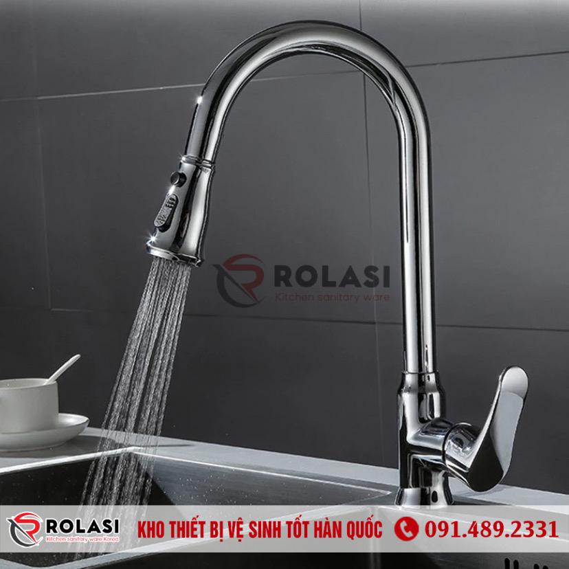 VÒI RỬA BÁT RÚT HÀN QUỐC CAO CẤP R3833T - Ảnh 2