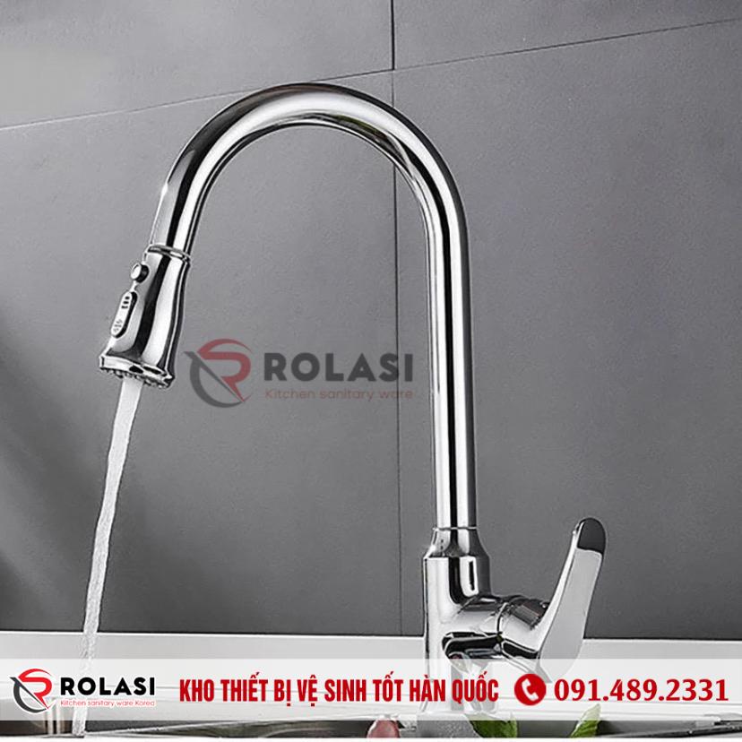 VÒI RỬA BÁT RÚT HÀN QUỐC CAO CẤP R3833T - Ảnh 3