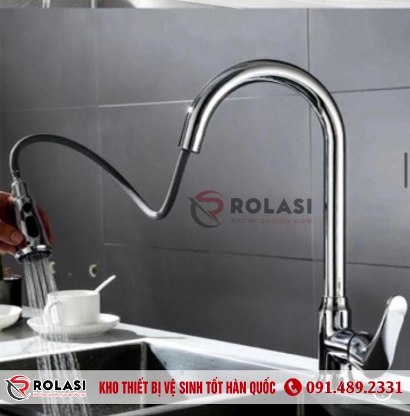 VÒI RỬA BÁT RÚT HÀN QUỐC CAO CẤP R3833T - Ảnh 4