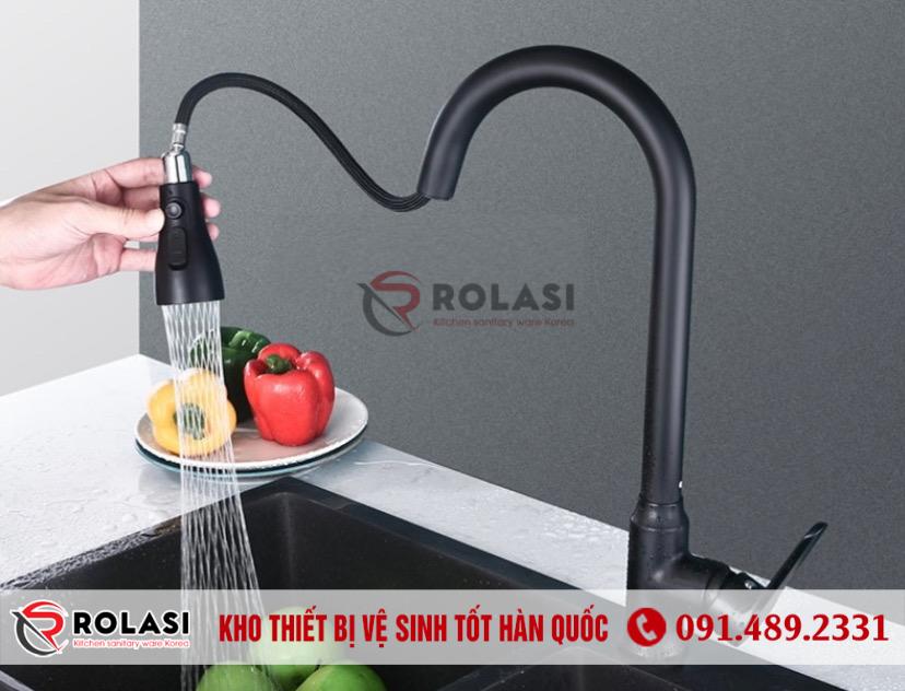 VÒI RỬA BÁT RÚT HÀN QUỐC CAO CẤP R2833D - Ảnh 4